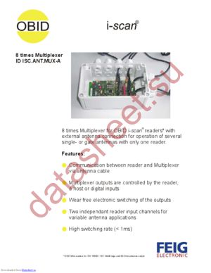 RR-IDISC-ANTMUX-A datasheet  