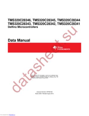 TMS320C28346ZEPQ datasheet  