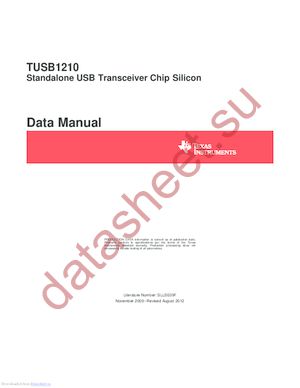 TUSB1210BRHBT datasheet  