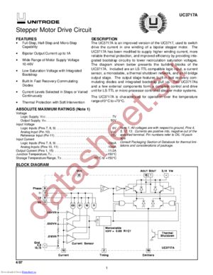 UC3717ANG4 datasheet  