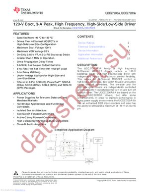 UCC27200A_12 datasheet  