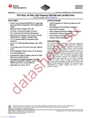 UCC27210_12 datasheet  