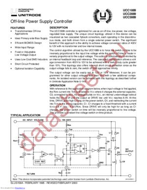 UCC1889_13 datasheet  