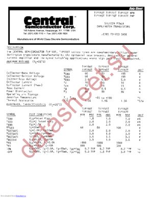 TIP147T LEAD FREE datasheet  