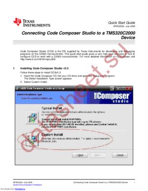 TMDSDOCK28027 datasheet  