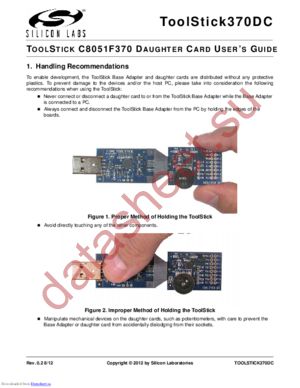 TOOLSTICK370-A-DC datasheet  