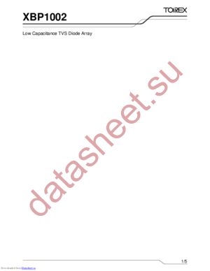 XBP1002 datasheet  