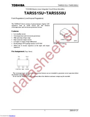 TAR5S50U datasheet  
