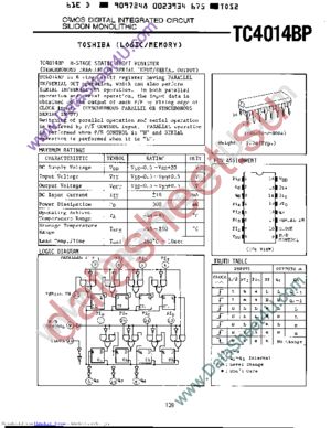 TC4014BP datasheet  