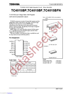 tc4015b datasheet  