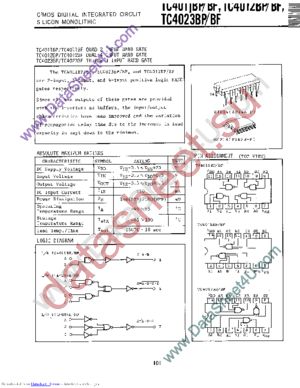 TC4023BF datasheet  