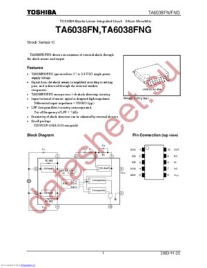 TA6038FNG datasheet  