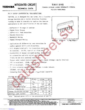 TA8129Z datasheet  