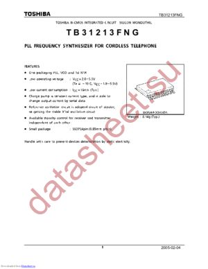 TB31213FNG datasheet  