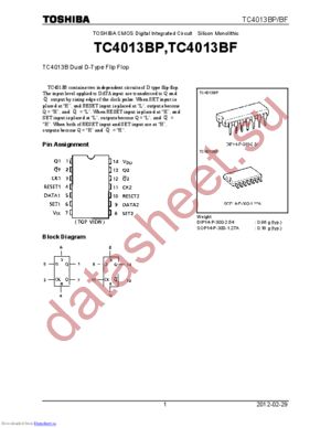 TC4013BP_12 datasheet  