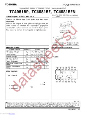 TC4081 datasheet  