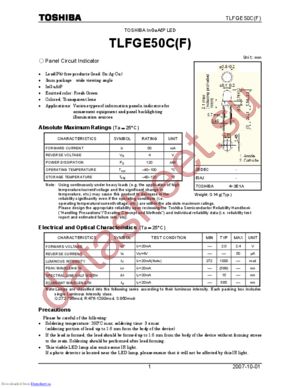 TLFGE50C datasheet  