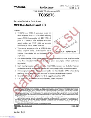 TC35273XB datasheet  