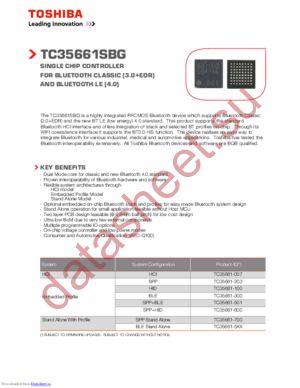 TC35661SBG-203(EL) datasheet  