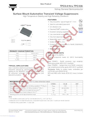 TPC30 datasheet  