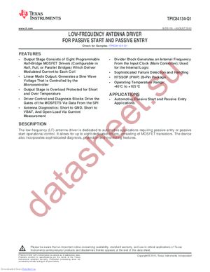 TPIC84000-Q1 datasheet  