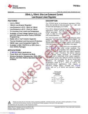 TPS78228DDCRG4 datasheet  