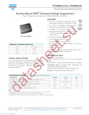 TPSMB12AHE3/55T datasheet  