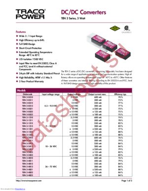 TEN-3-4810 datasheet  