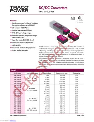 THB3-1212 datasheet  