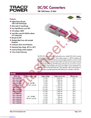 THD12-2410WI datasheet  