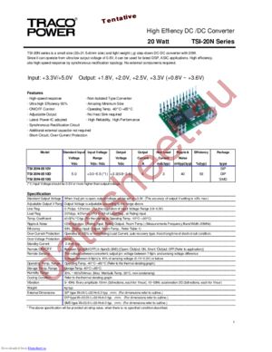 TSI20N-0510V datasheet  