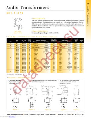 SP-52 datasheet  