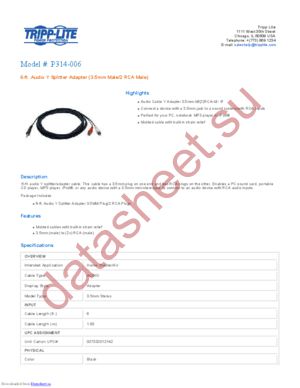 P315-006 datasheet  