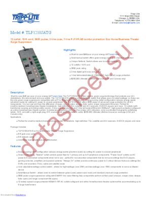 TLP1210SATG datasheet  
