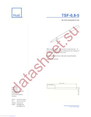 TSF-0.8-5 datasheet  