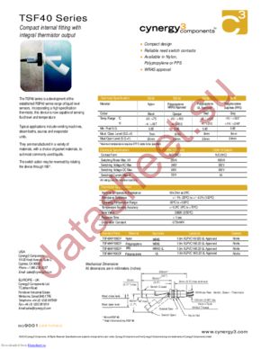 TSF43H100DF datasheet  