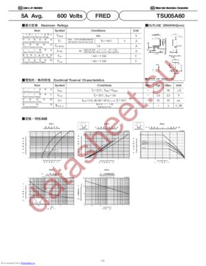 TSU05A60 datasheet  