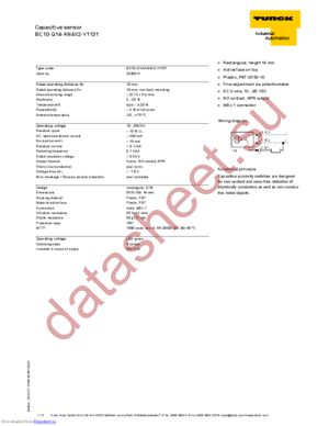 BC10-Q14-AN4X2-V1131 datasheet  
