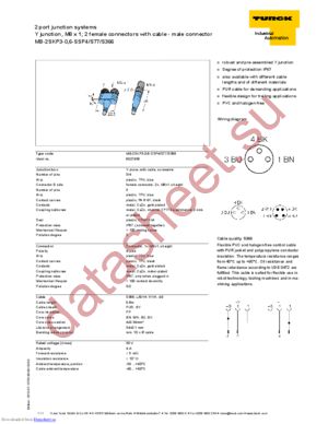 MB-2SKP3-0,6-SSP4/S77/S366 datasheet  