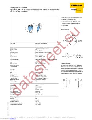 MB-2SKP3-1,5-SSP4/S90 datasheet  