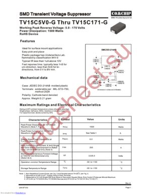 TV15C140J-G datasheet  