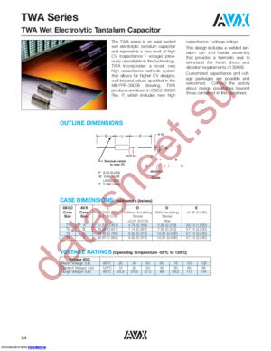 TWAE108K060SBSZ0000 datasheet  