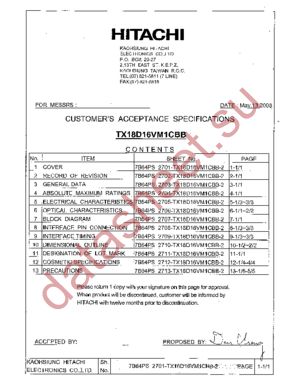 TX18D16VM1CBB datasheet  