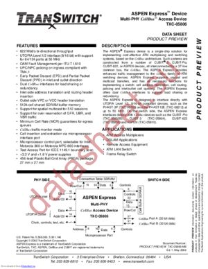 TXC-05806AIOG datasheet  