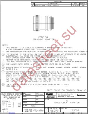 TXR54AB00-1206BI datasheet  
