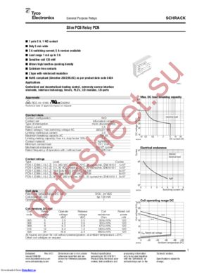 PCN-106D3MHZ datasheet  