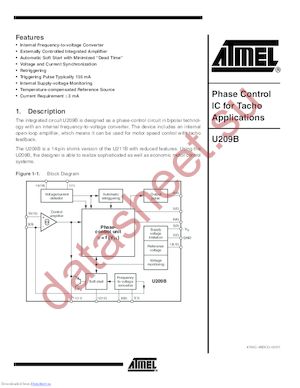 U209B-MFPG3 datasheet  