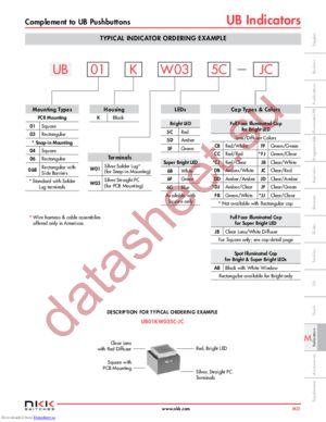 UB04KW015D-DD datasheet  