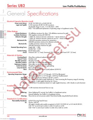 UB215SKW035C-2B datasheet  