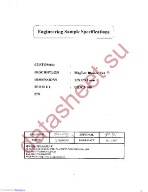 UB3C3-100 datasheet  